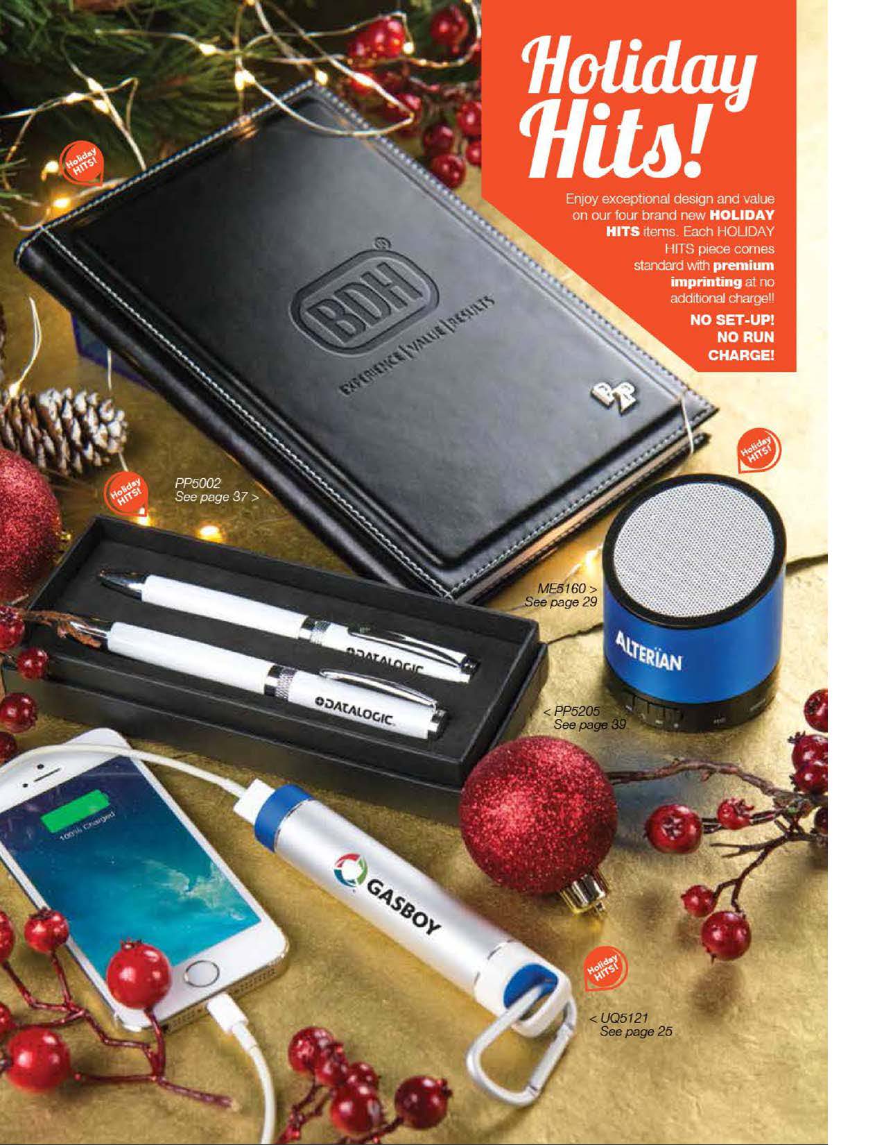 FREE SETUP Items! &nbsp;Click for full holiday catalog, though not all items have free setup.